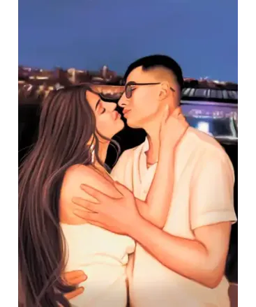 oil imitation example